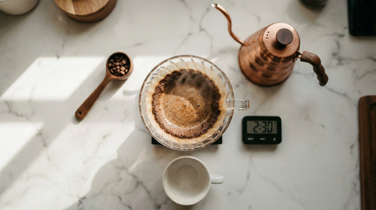 ドリップコーヒーの基本｜美味しく淹れる3つのコツ