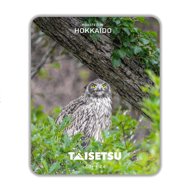 シマフクロウ - Taisetsu Coffee - ドリップコーヒー プチギフト 珈琲 コーヒー パッケージ  お誕生日に お礼の品に オリジナルギフト